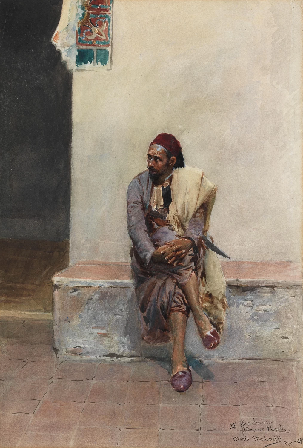Nel cortile del 1895